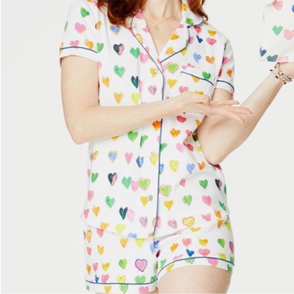 Roller Rabbit x Kerri Rosenthal Heart Pajama Set